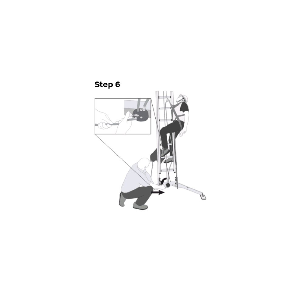 Extension Ladder Euro Fall Control FEU-FC