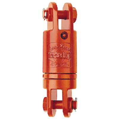 Crosby S-2 Jaw and Jaw Swivel suitable for frequent rotations under load