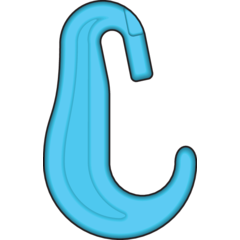 Lashing Hook ”Seahorse”