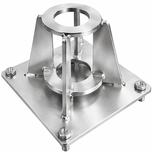 Grīdas ligzda konsoles celtņiem, nerūsējošais tērauds