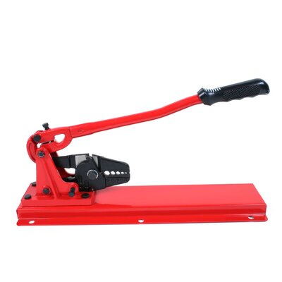 Table model press tool for wire rope ferrule locks 2,5-5 mm