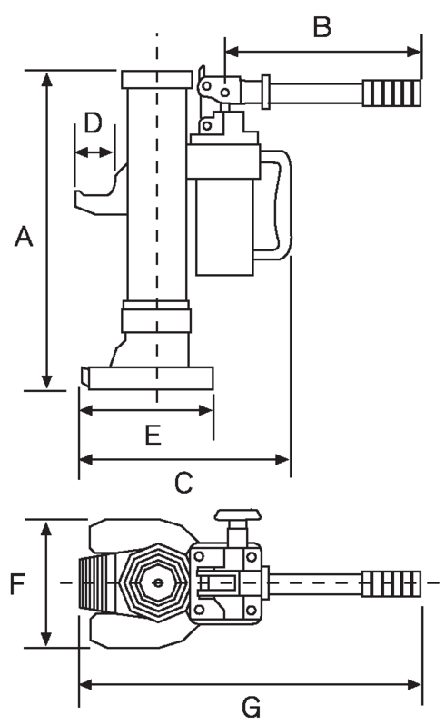Hydraulic Jack dwg