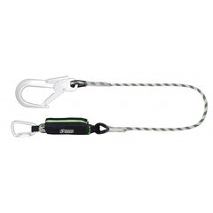 Energy Absorbing Kernmantle Rope Lanyard with Alu Connectors Curiosity S