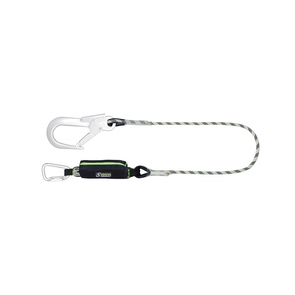 Energy Absorbing Kernmantle Rope Lanyard with Alu Connectors Curiosity S