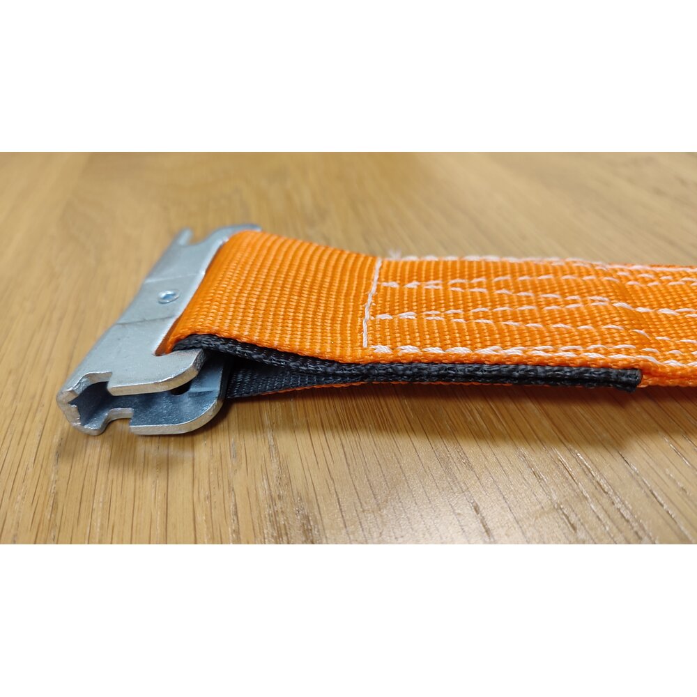 Load lashing hooking for wall mounting.