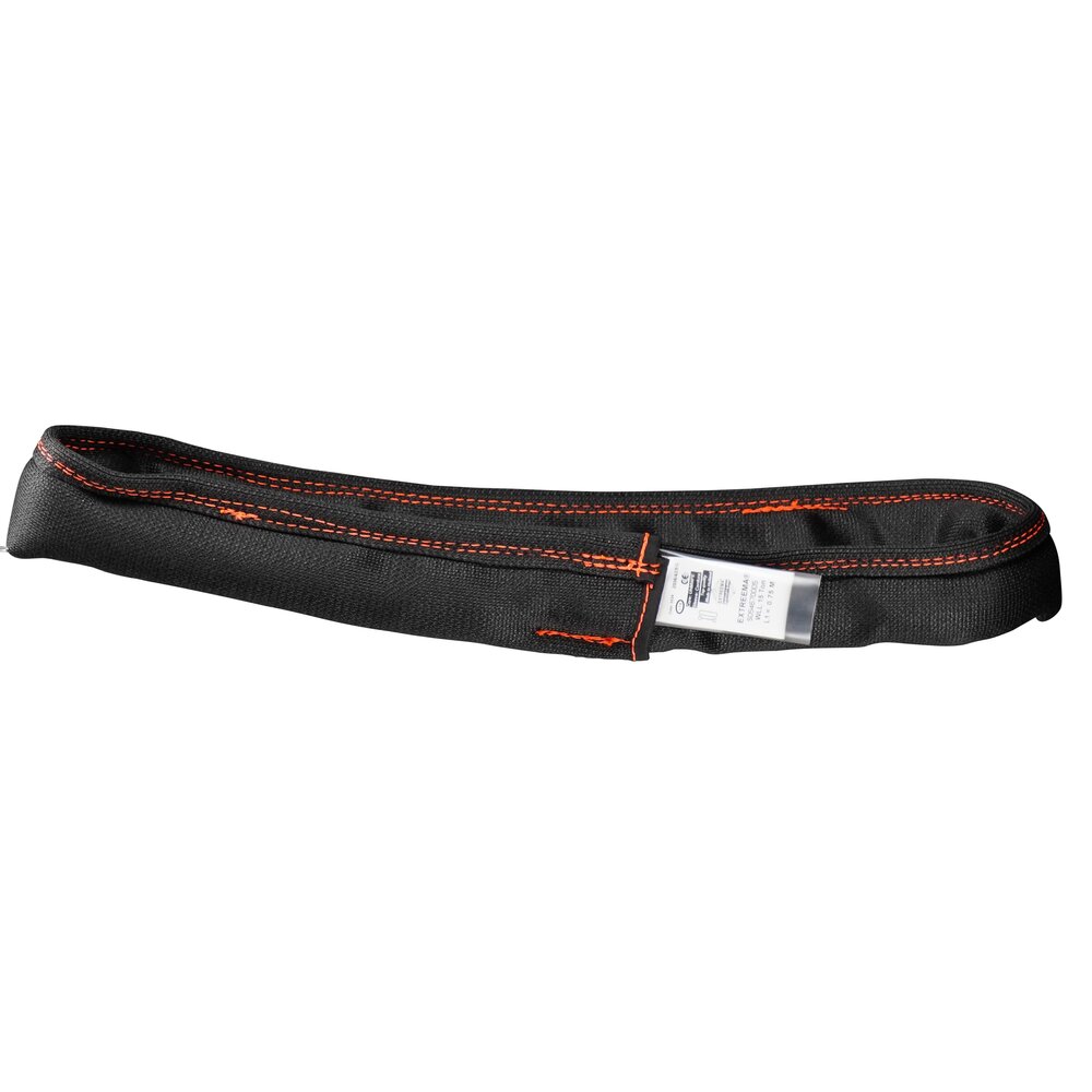 Melna riņķveida strope Extreema® ar Dyneema® kodolu