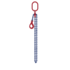 Powertex One-Leg Chain Sling with Safety Hook for Heavy Lifting