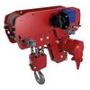 Zema korpusa pnematiskā ķēžu vinča Red Rooster TMH