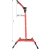 Jackpod Davit Set measurements | © Skylotec