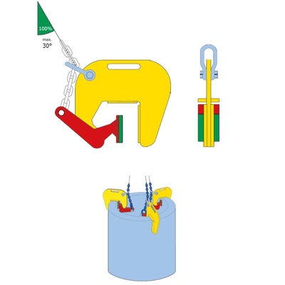 Terriër Pipe Lifting Clamp TBC - TBC-A