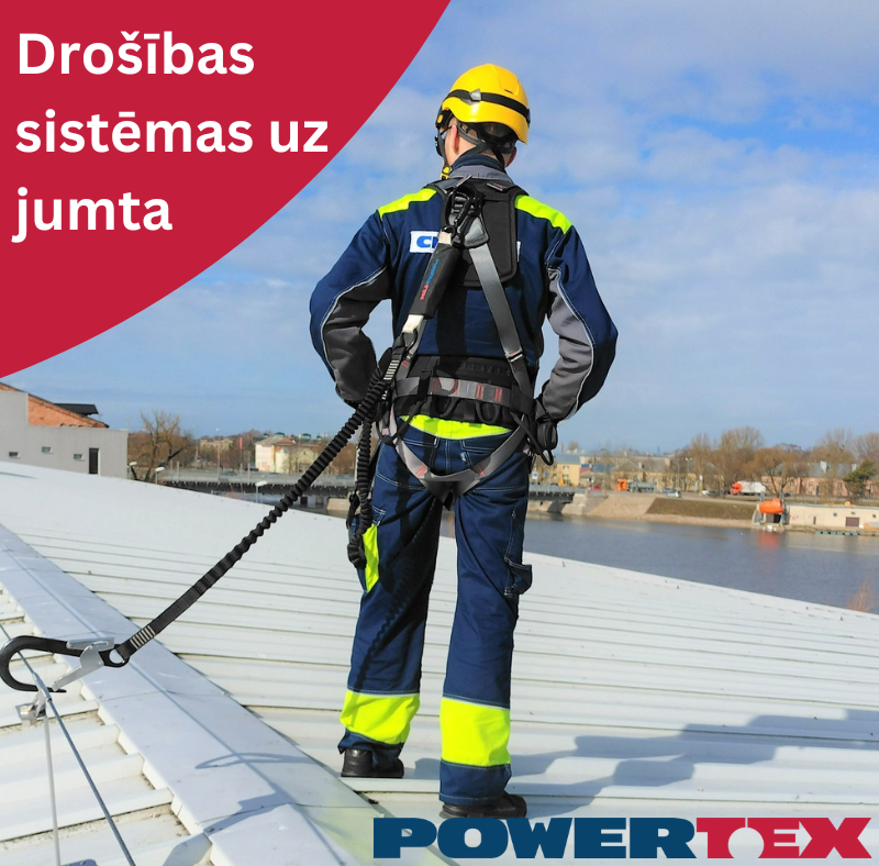 Drošības sistēmas uz jumta