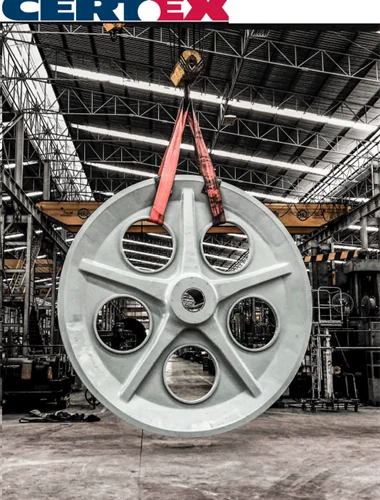 The largest wire rope sheaves | Certex Latvija
