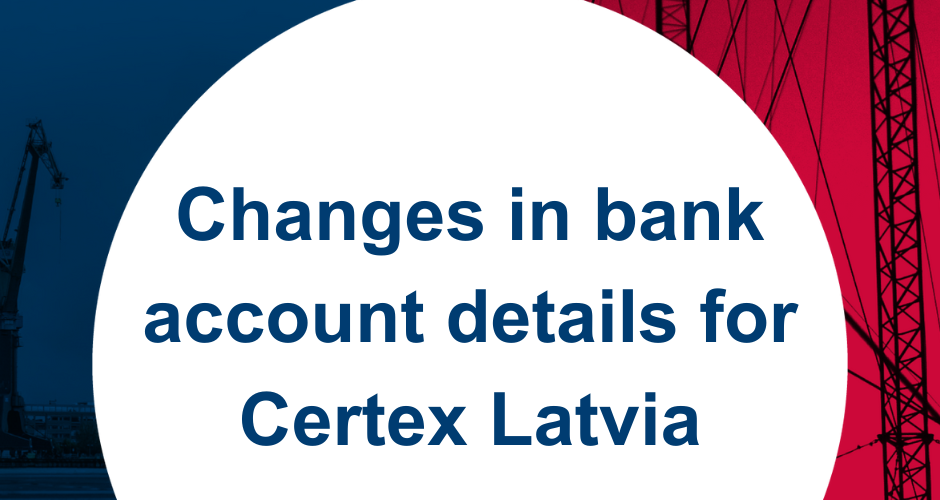 Changes in Bank Account Details