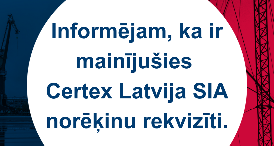 Izmaiņas norēķinu rekvizītos