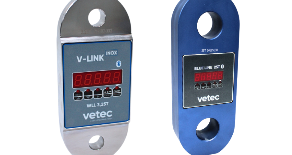 New in the Certex Latvia assortment: V‑Link Inox and V‑Link Blue Line BT crane scales