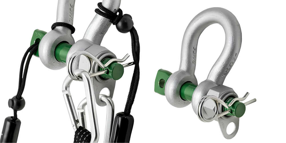 Green Pin® Catch BN drošības šeikelis drošākam darbam augstumā