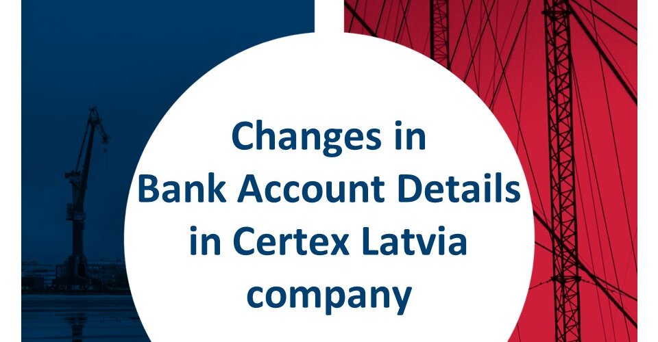 Changes in Bank Account Details
